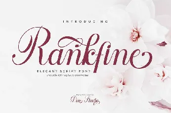 Rankfine font