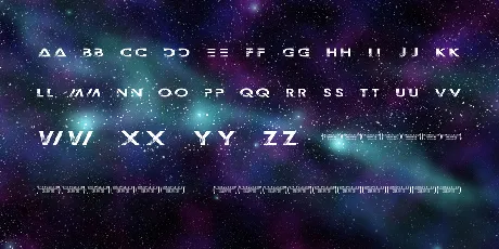 Outerspace Militia font