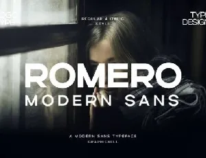 Romero font