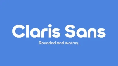 Claris Sans font