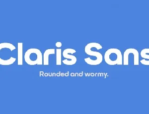 Claris Sans font