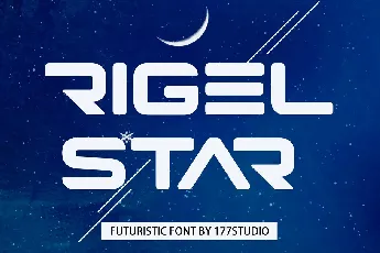 Rigel Star font