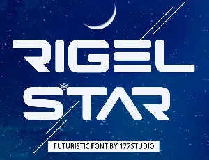 Rigel Star font