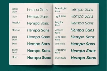 Hempa Sans Family font