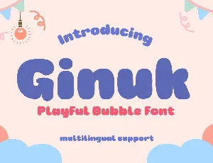 Ginuk font