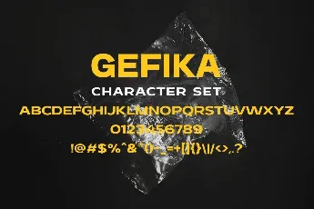 Gefika font