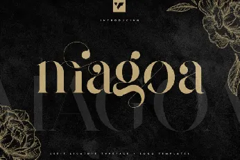 Magoa Serif font