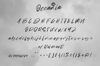 Oceania font