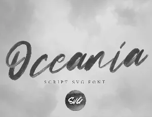Oceania font