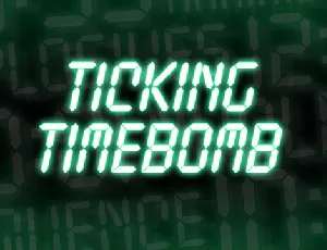 Ticking Timebomb BB font