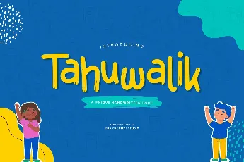 Tahuwalik font