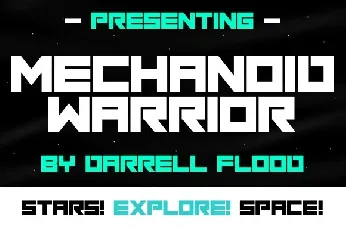 Mechanoid Warrior font