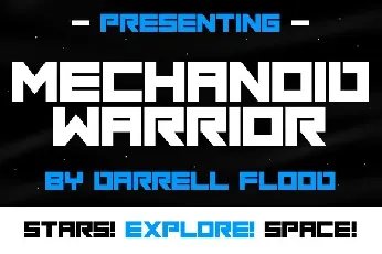 Mechanoid Warrior font