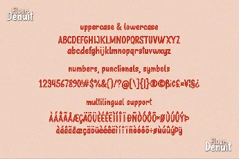 Fleur Denuit font