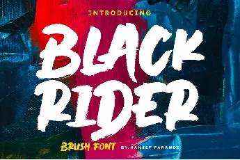 Black Rider font