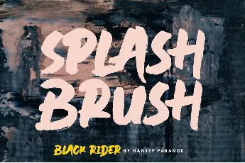 Black Rider font