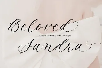 Beloved Sandra font