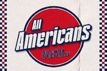 All Americans font