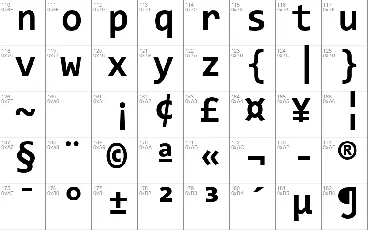 Code New Roman font