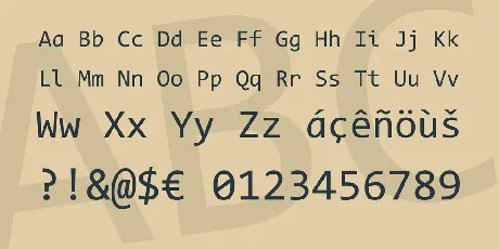 Code New Roman font