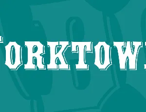 Yorktown font