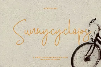 Sunnycyclops font