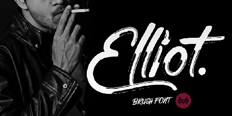 Elliot Brush font