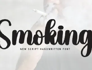 Smoking Script Typeface font