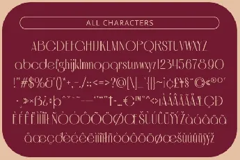 Celesia Stamp font