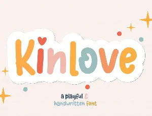 Kinlove font