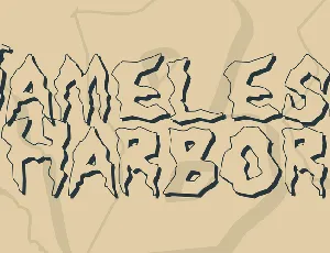 Nameless Harbor font
