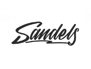 Sandels Script font