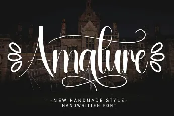 Amature Script font