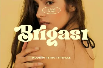 Brigast font