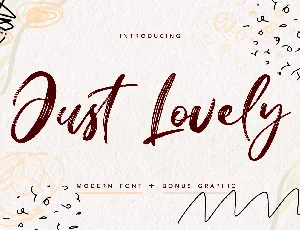 Just Lovely font