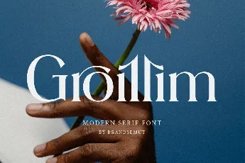 Groillim font