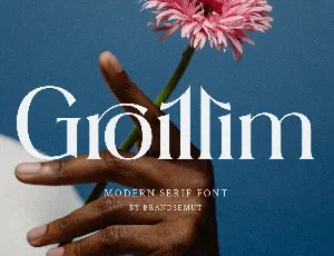 Groillim font