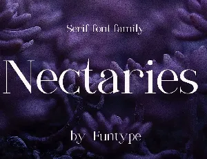 Nectaries font