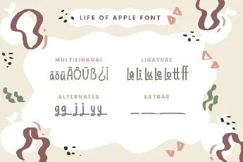 Life of Apple font