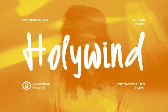 Holywind font