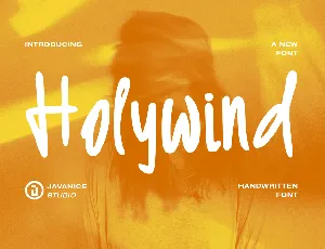 Holywind font