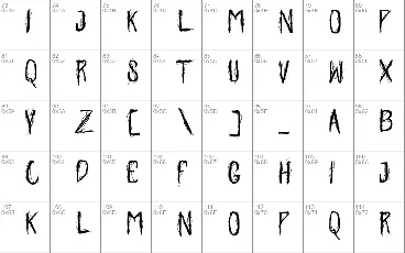 PHANTAK font