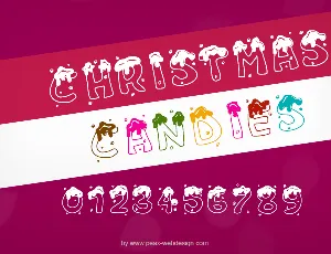 PWChristmascandies font