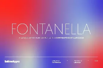 Fontanella font