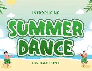 Summer Dance font