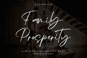 Family Prosperity font