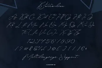 Butterlies Handwriting font