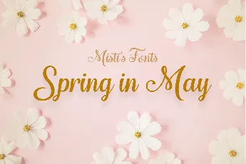 Spring in May font