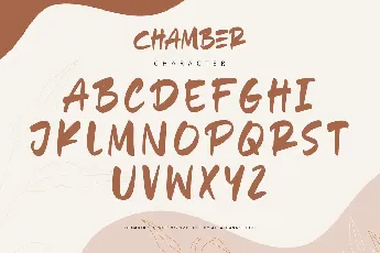 Chamber font