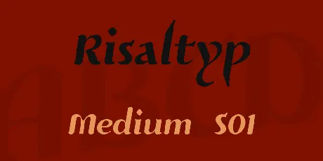 Risaltyp font